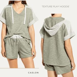✧ NWT✧   CASLON ║  'TEXTURE PLAY' HOODIE